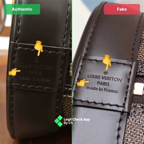 lv alma original vs fake